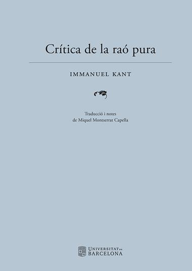 CRITICA DE LA RAO PURA | 9788410500068 | IMMANUEL KANT