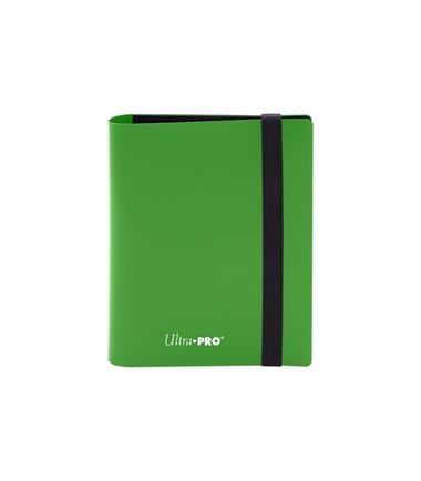 4 POKET PRO-BINDER LIME GREEN 160 HOLDS 20 8 POCKET PAGES | 074427153816 | ULTRA PRO