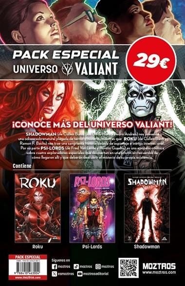 UNIVERSO VALIANT PACK ESPECIAL | 9788410463004 | CULLEN BUNN