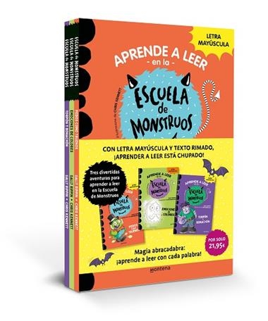 APRENDE A LEER EN LA ESCUELA DE MONSTRUOS PACK CON LOS LIBROS 07 08  09 | 9788410298682 | SALLY RIPPIN & MAR BENEGAS