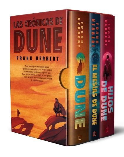 PACK TRILOGIA DUNE DUNE EL MESIAS DE DUNE LOS HIJOS DE DUNE | 9788466367943 | FRANK HERBERT