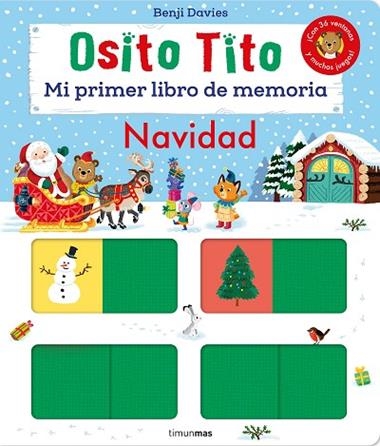 OSITO TITO MI PRIMER LIBRO DE MEMORIA NAVIDAD | 9788408287506 | BENJI DAVIES