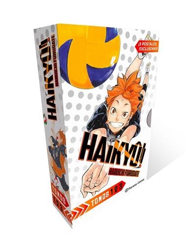 SET HAIKYU 01 02 03 | 9788411610322 | Haruichi Furudate