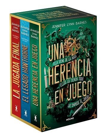 Una herencia en juego estuche Una herencia en juego & El legado Hawthorne & La jugada final (Una herencia en jueg | 9788427246058 | Jennifer Lynn Barnes