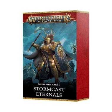 WARSCROLL CARDS: STORMCAST ETERNALS ENG | 5011921221059 | GAMES WORKSHOP