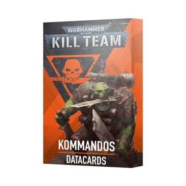 KILL TEAM DATACARDS: KOMMANDOS (ENG) | 5011921232444 | GAMES WORKSHOP