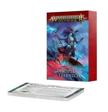 FACTION CARDS: DISCIPLES OF TZEENTCH ENG | 5011921224111 | GAMES WORKSHOP