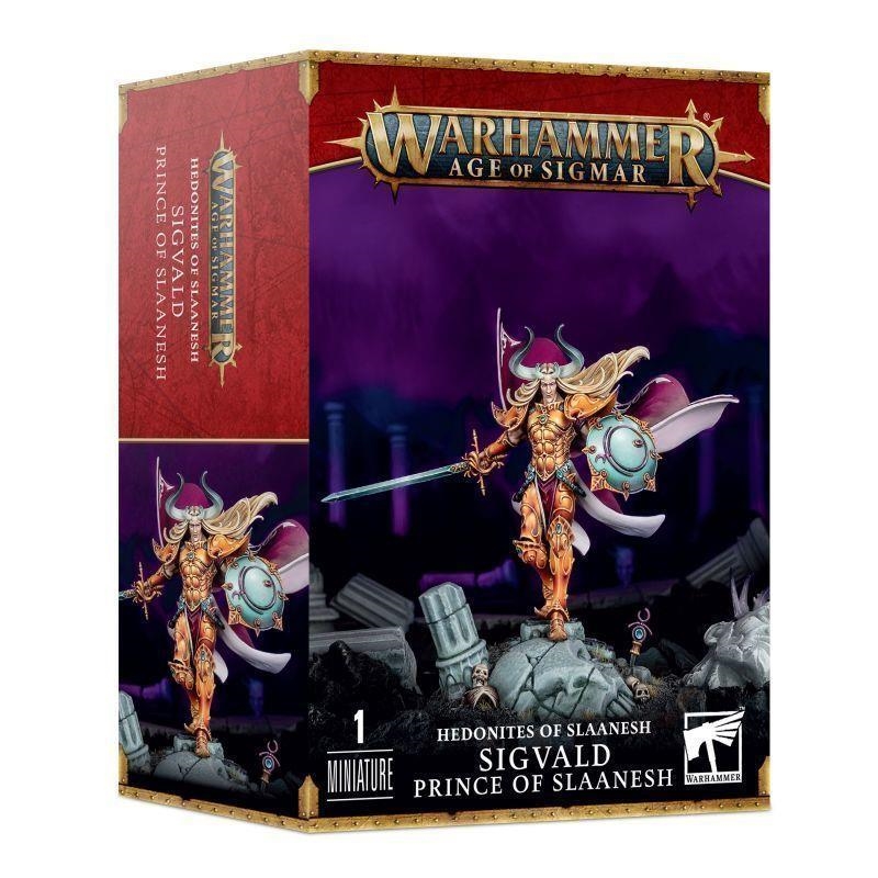 SIGVALD PRINZ DES SLAANESH | 5011921199945 | GAMES WORKSHOP