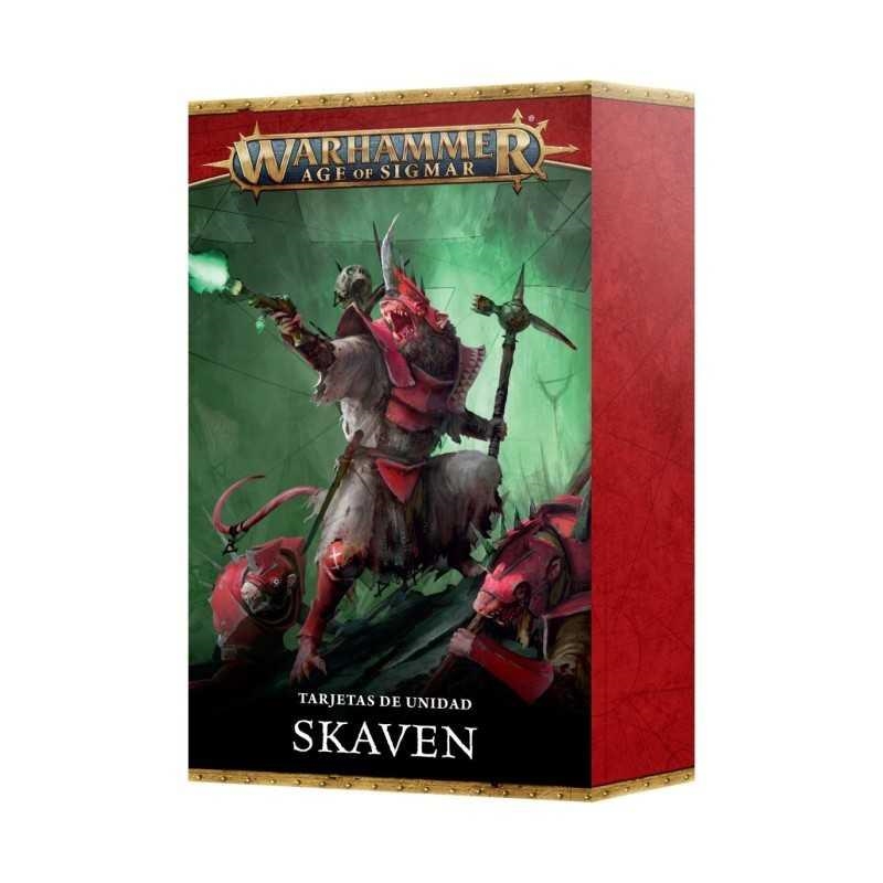 TARJETAS DE UNIDAD: SKAVEN (ESPAÑOL) | 5011921240432 | GAMES WORKSHOP