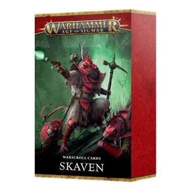 WARSCROLL CARDS: SKAVEN (ENG) | 5011921240401 | GAMES WORKSHOP