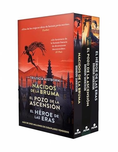 ESTUCHE TRILOGIA ORIGINAL MISTBORN | 9788419260239 | BRANDON SANDERSON