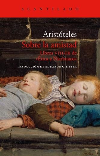 Sobre la amistad | 9788419958457 | Aristoteles