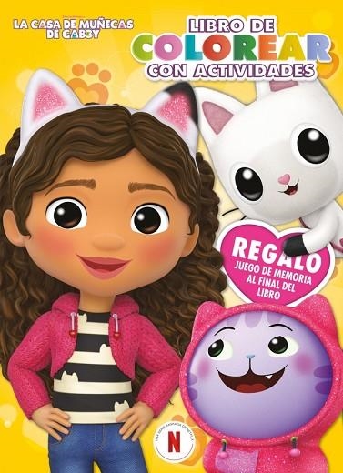 La casa de muñecas de Gabby Libro de colorear con actividades | 9788448869311 | La casa de muñecas de Gabby