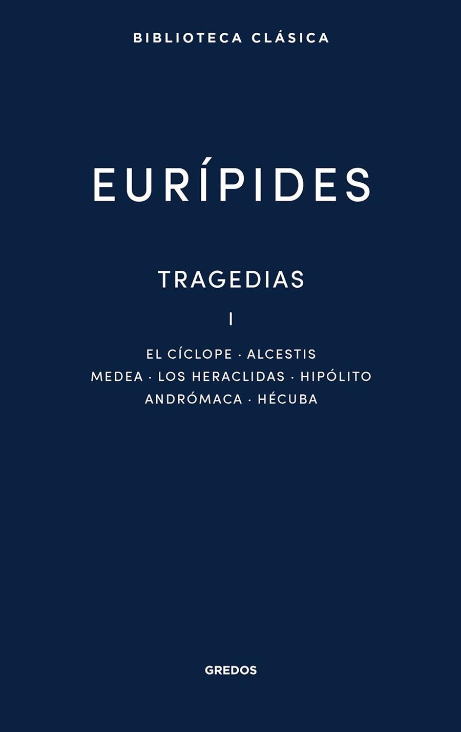 Tragedias I | 9788424999728 | Euripides