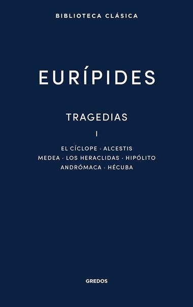 Tragedias I | 9788424999728 | Euripides
