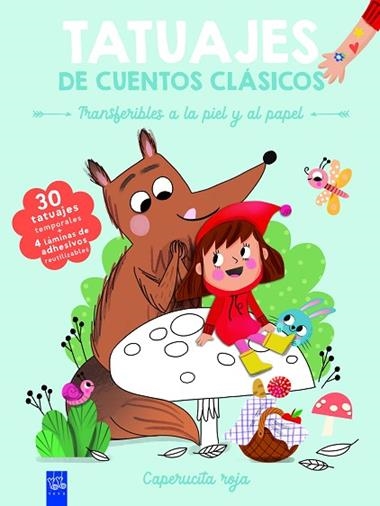 Tatuajes de cuentos clasicos Caperucita roja | 9788408295884 | YOYO