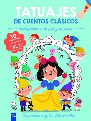 Tatuajes de cuentos clasicos Blancanieves | 9788408295891 | YOYO