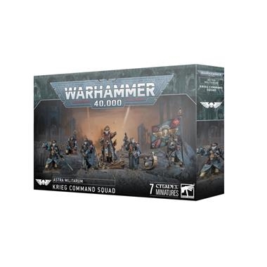 A/MILITARUM: ESCUADRA DE MANDO DE KRIEG | 5011921225194 | GAMES WORKSHOP