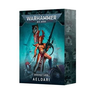 DATASHEET CARDS: AELDARI (ENGLISH) | 5011921247462 | GAMES WORKSHOP