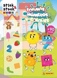 STICK & STACK FORMAS NUMEROS Y COLORES | 9788427874299 | VVAA