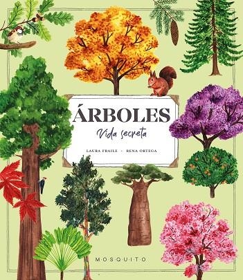 Arboles vida secreta | 9788419095985 | Laura Fraile