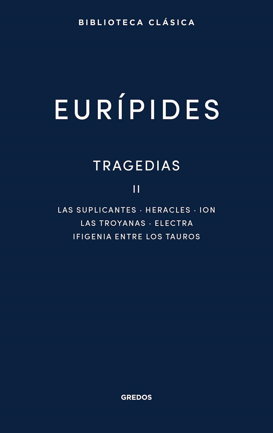 Tragedias II | 9788424998219 | Euripides