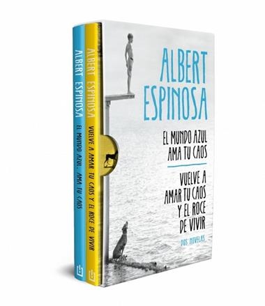 Estuche con El mundo azul. Ama tu caos & Vuelve a amar tu caos y el roce de vivir | 9788466380799 | Albert Espinosa