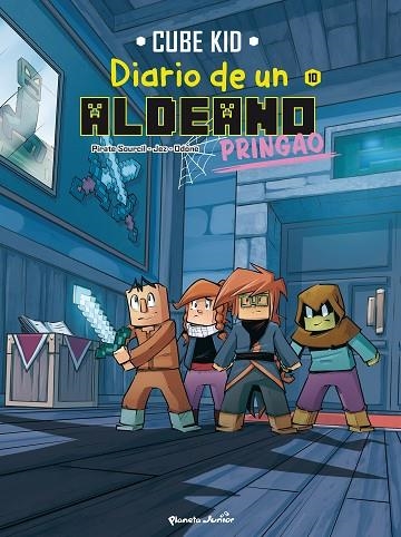 Minecraft Diario de un aldeano pringao 10 | 9788408299899 | Cube Kid