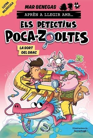 Apren a llegir amb Els detectius Poca-zooltes 06 La sort del drac | 9791387519346 | Mar Benegas