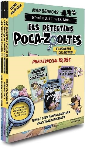 APREN A LLEGIR AMB ELS DETECTIUS POCA ZOOLTES 01 02 03 | 9791387519438 | Mar Benegas