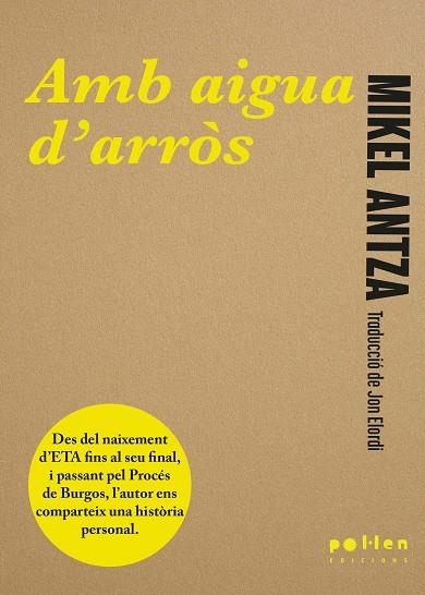 Amb aigua d'arros | 9788410255227 | Mikel Antza