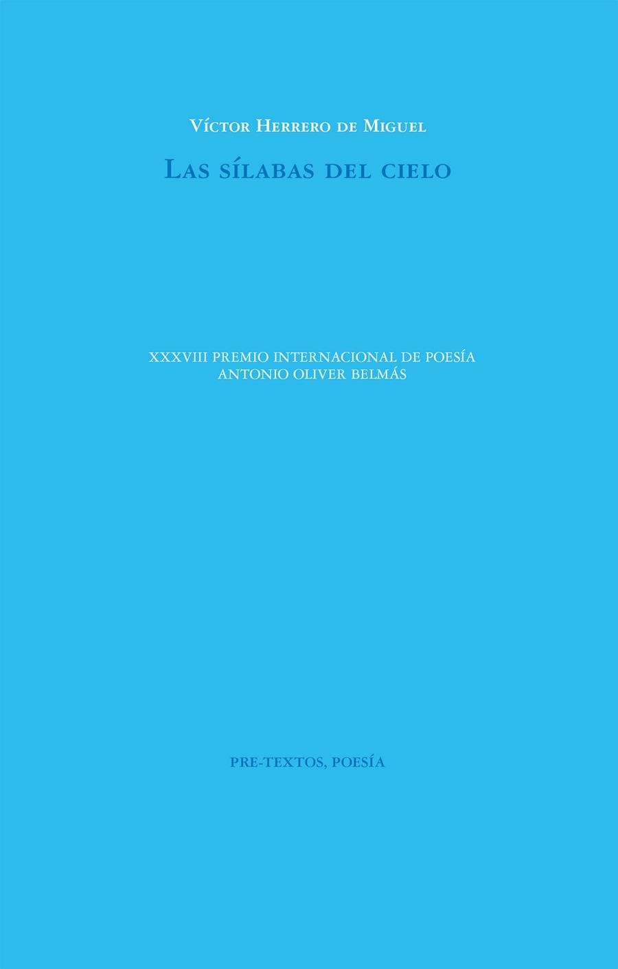 Las Silabas del cielo | 9788410309371 | Victor Herrero de Miguel