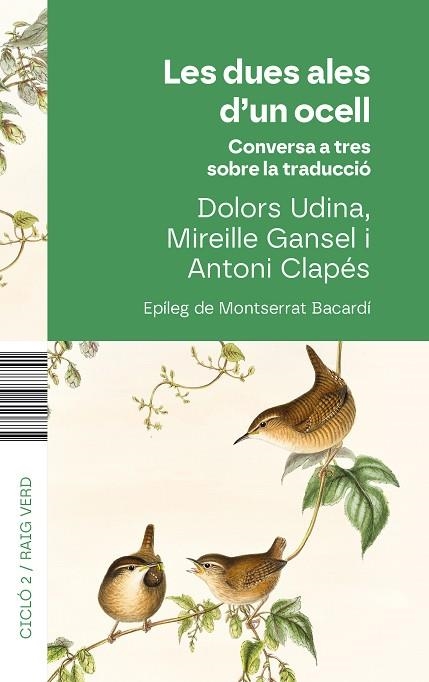 Les dues ales d'un ocell | 9788410487741 | ANTONI CLAPES & MIREILLE GANSEL & UDINA
