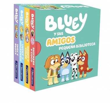 Bluey y sus amigos. Pequeña biblioteca (edicion en español) (Bluey. Libro juguete) | 9788448870355 | Bluey