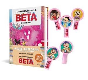 LES AVENTURES DELS BETA 01 EL VIRUS ROSA & PUNTS DE LLIBRE | 8432715179061 | LOLA P. & ALBA ANGLES