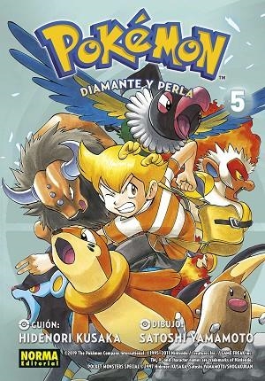 POKEMON 21 DIAMANTE Y PERLA 05 | 9788467968880 | HIDENORI KUSAKA  & YAMAMOTO SATOSHI