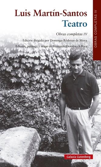 Teatro | 9788410317444 | Luis Martín-Santos