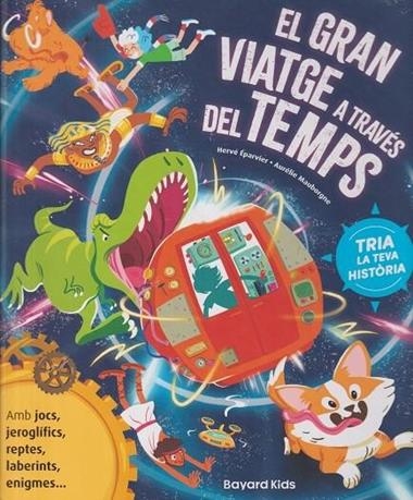 El Gran viatge a traves del temps | 9788412979732 | Herve Eparvier