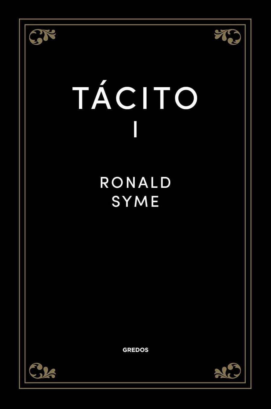 Tacito I | 9788424999612 | Sir Ronald Syme