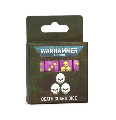 WARHAMMER 40000: DEATH GUARD DICE SET | 5011921237807 | GAMES WORKSHOP