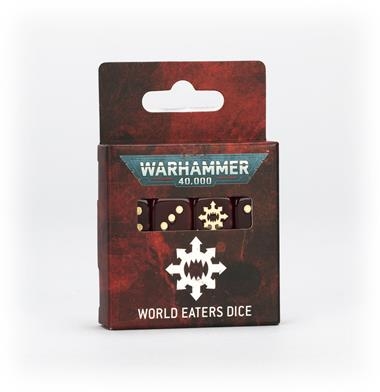 WARHAMMER 40000: WORLD EATERS DICE | 5011921237814 | GAMES WORKSHOP