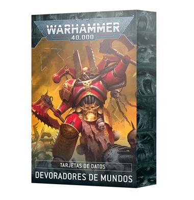 DATASHEET CARDS: WORLD EATERS (ENGLISH) | 5011921248940 | GAMES WORKSHOP