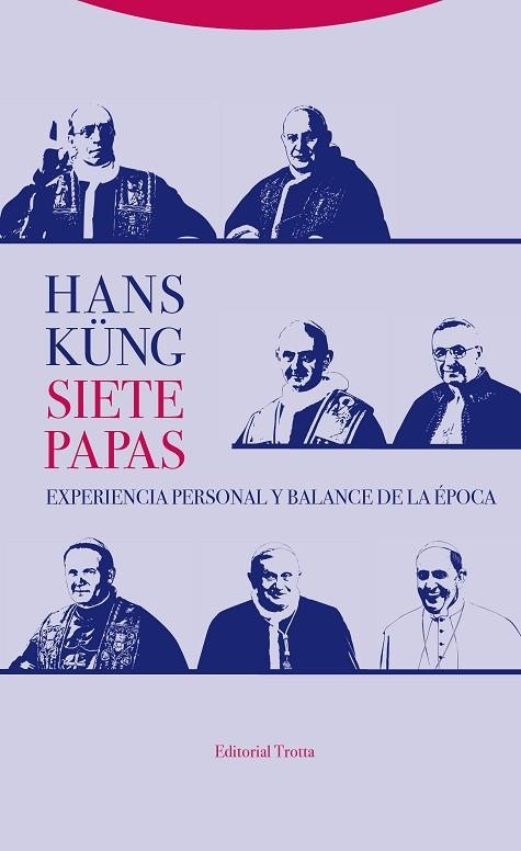 Siete papas | 9788498796919 | HANS KUNG