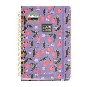 AGENDA ESCOLAR 2025-2026 SV HORITZONTAL DIN A6 ESPIRAL CIRERES | 8422593268551 | MIQUELRIUS