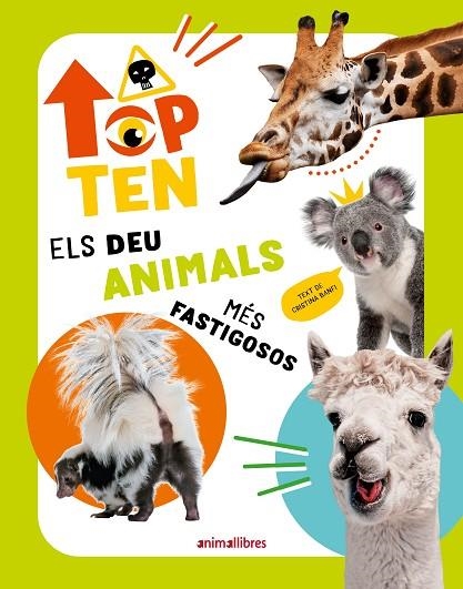 TOP TEN ELS DEU ANIMALS MES FASTIGOSOS | 9788410302273 | CRISTINA BANFI