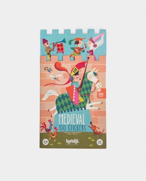 MEDIEVAL 100 STICKERS | 8436580427449 | LONDJI & SEBASTIÀ SERRA