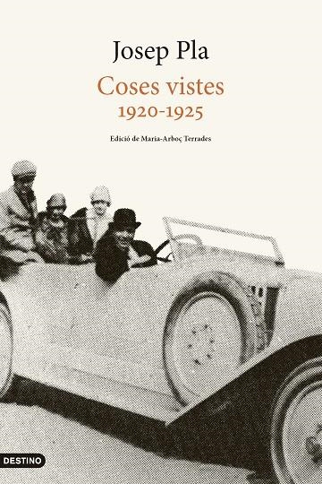 COSES VISTES 1920 1925 | 9788419734259 | JOSEP PLA