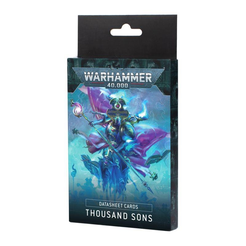 DATASHEET CARDS: THOUSAND SONS (ENGLISH) | 5011921250370 | GAMES WORKSHOP