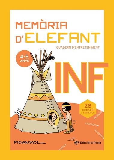 Memoria d'elefant de 4 a 5 anys | 9788419912343 | Picanyol