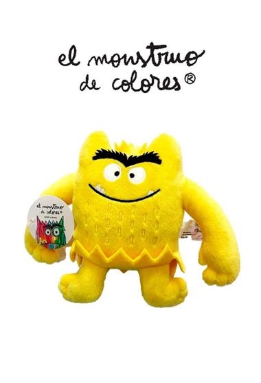 MONSTRUO DE COLORES PELUCHE AMARILLO 15 CM ALEGRIA | 8495390897910 | AA.VV